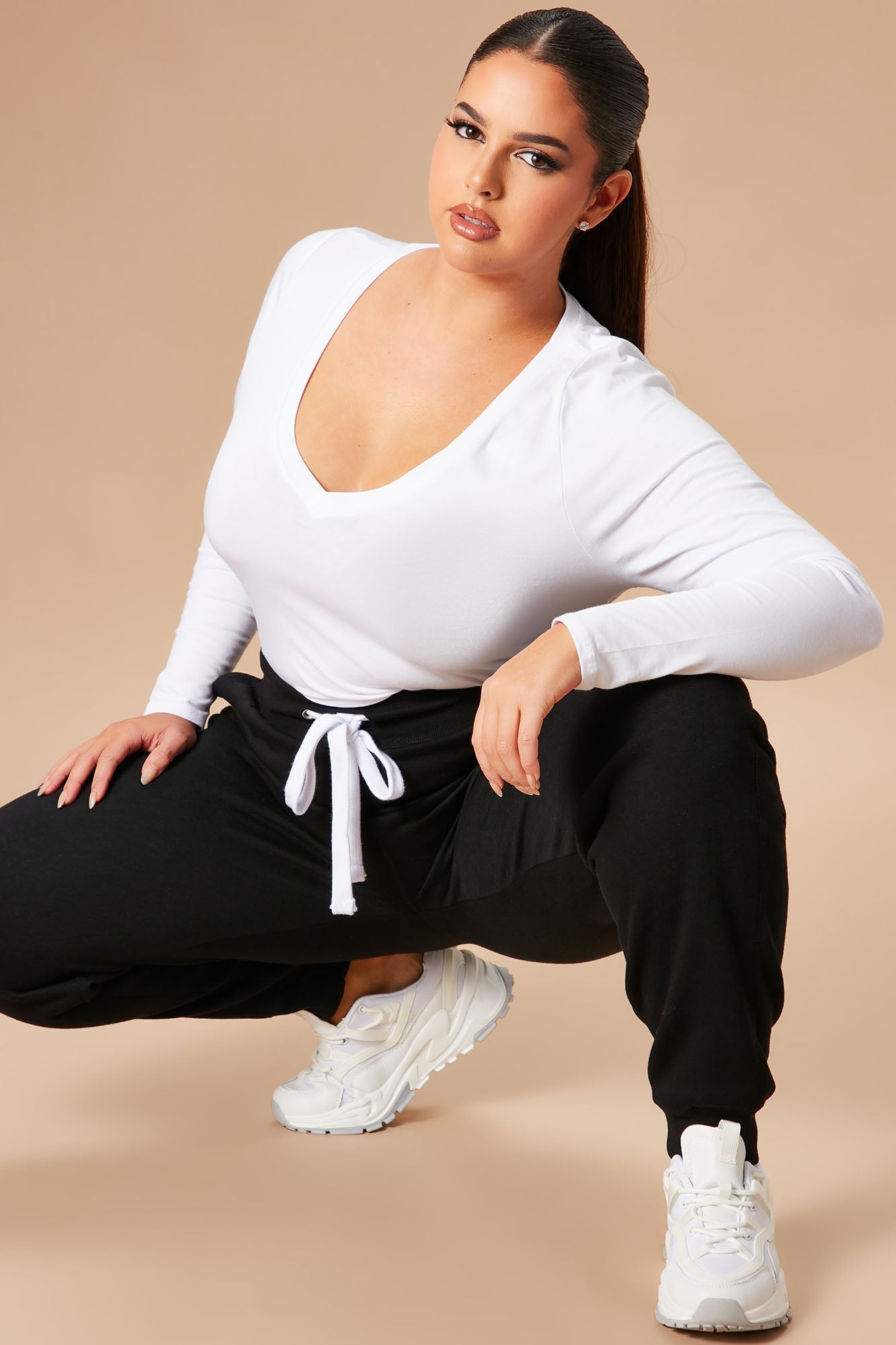 Your Everyday Long Sleeve Tee - White